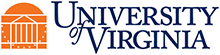 University of Virginia Logo in rotunda orange and jefferson blue
